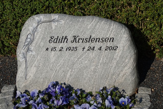 Billede af gravsten på Holstebro Nordre Kirkegård