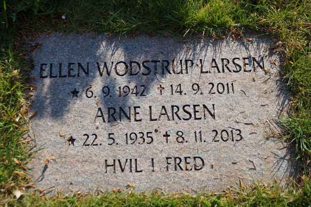 Billede af gravsten på Holstebro Nordre Kirkegård