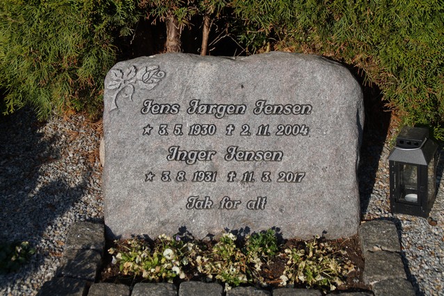 Billede af gravsten på Holstebro Nordre Kirkegård