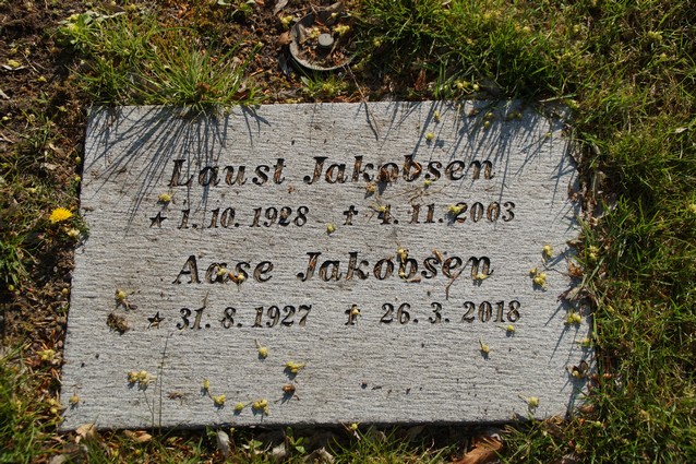 Billede af gravsten på Holstebro Nordre Kirkegård