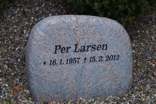 Billede af gravsten på Holstebro Nordre Kirkegård