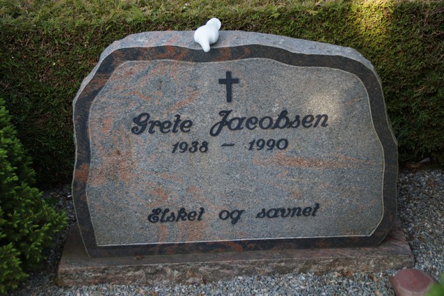 Billede af gravsten på Holstebro Nordre Kirkegård