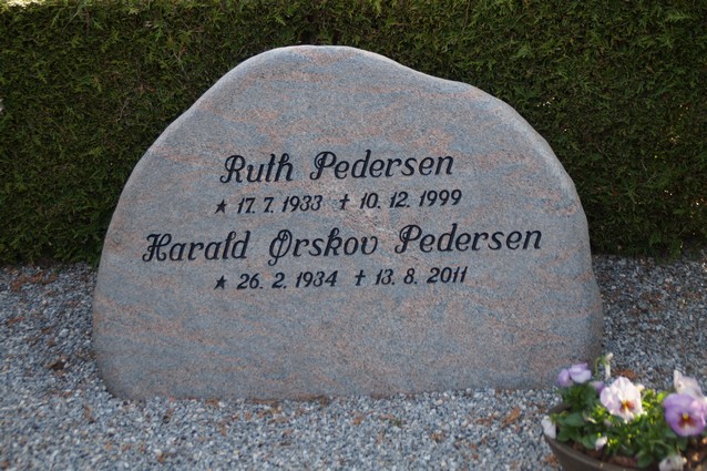 Billede af gravsten på Holstebro Nordre Kirkegård