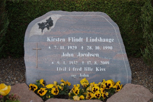 Billede af gravsten på Holstebro Nordre Kirkegård