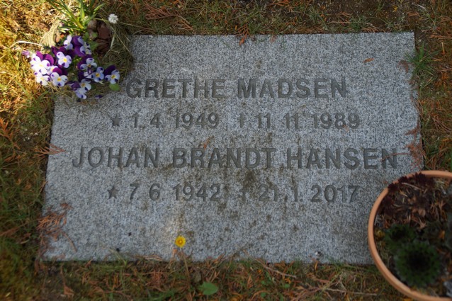 Billede af gravsten på Holstebro Nordre Kirkegård