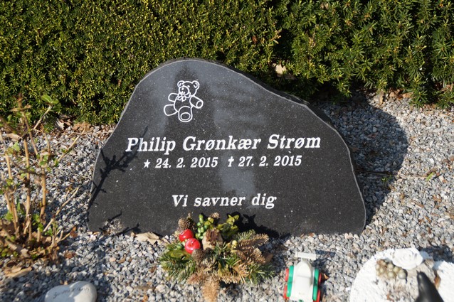 Billede af gravsten på Holstebro Nordre Kirkegård