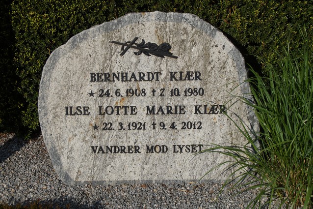 Billede af gravsten på Holstebro Nordre Kirkegård