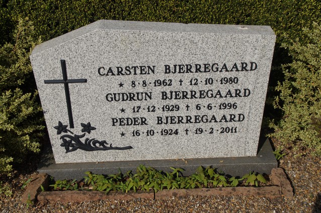 Billede af gravsten på Holstebro Nordre Kirkegård