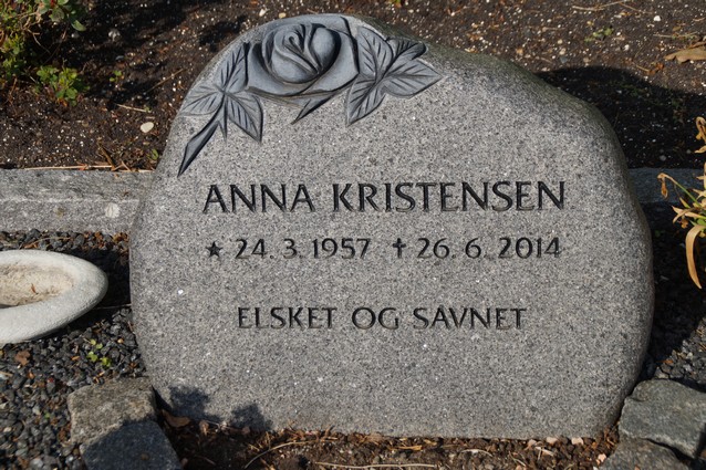 Billede af gravsten på Holstebro Nordre Kirkegård