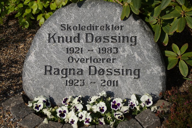 Billede af gravsten på Holstebro Nordre Kirkegård