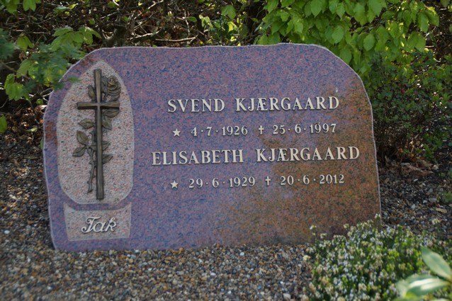Billede af gravsten på Holstebro Nordre Kirkegård