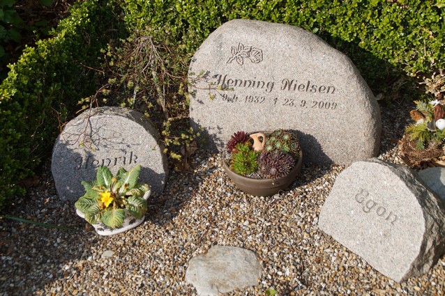 Billede af gravsten på Holstebro Nordre Kirkegård