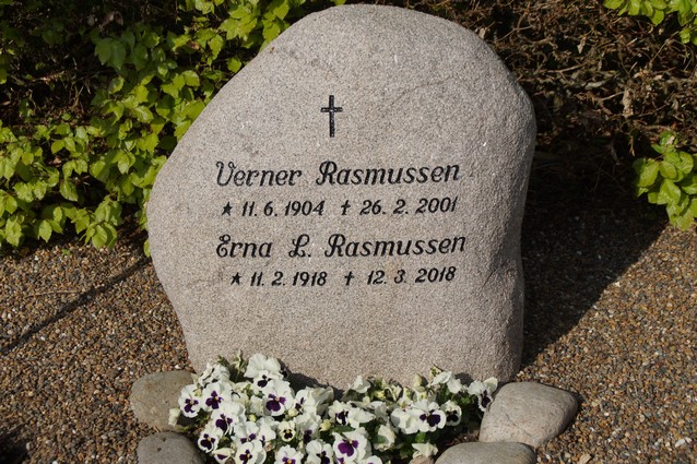 Billede af gravsten på Holstebro Nordre Kirkegård