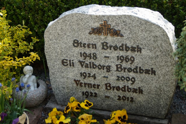 Billede af gravsten på Holstebro Nordre Kirkegård