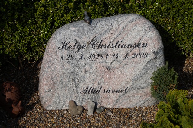 Billede af gravsten på Holstebro Nordre Kirkegård