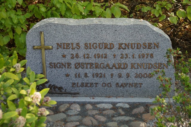 Billede af gravsten på Holstebro Nordre Kirkegård