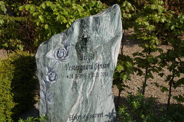 Billede af gravsten på Holstebro Nordre Kirkegård