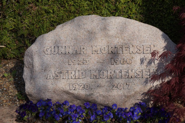 Billede af gravsten på Holstebro Nordre Kirkegård