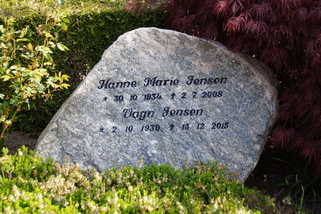 Billede af gravsten på Holstebro Nordre Kirkegård