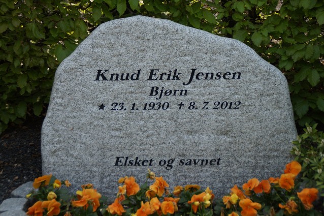 Billede af gravsten på Holstebro Nordre Kirkegård
