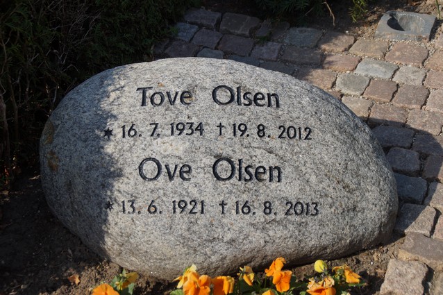 Billede af gravsten på Holstebro Nordre Kirkegård