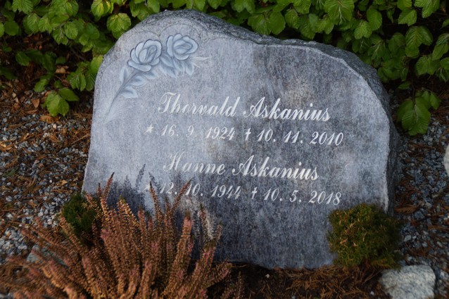 Billede af gravsten på Holstebro Nordre Kirkegård