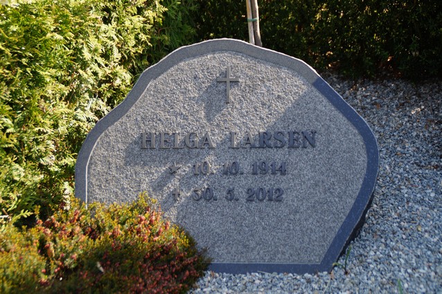 Billede af gravsten på Holstebro Nordre Kirkegård