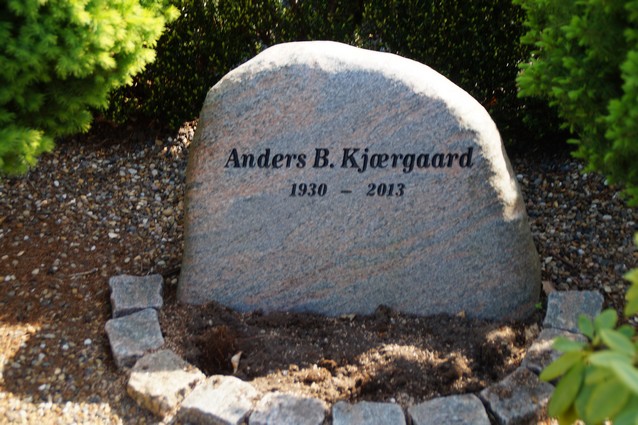 Billede af gravsten på Holstebro Nordre Kirkegård