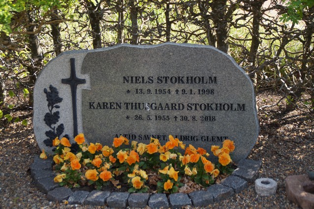 Billede af gravsten på Holstebro Nordre Kirkegård