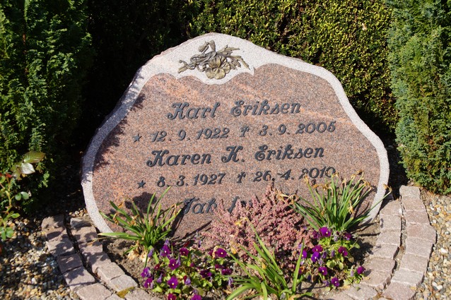 Billede af gravsten på Holstebro Nordre Kirkegård