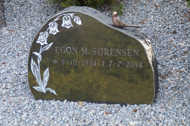 Billede af gravsten på Holstebro Nordre Kirkegård