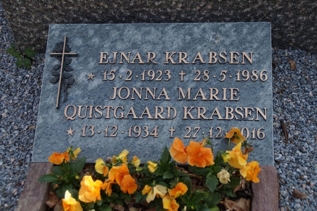 Billede af gravsten på Holstebro Nordre Kirkegård