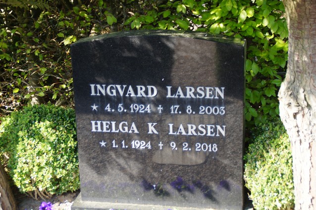 Billede af gravsten på Holstebro Nordre Kirkegård
